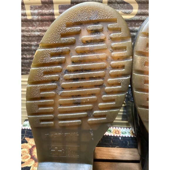 Dr. Martens Airwair Original Smooth Leather Black Boots #11821 Made In England 7 - Picture 15 of 16